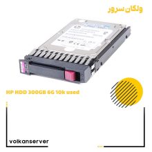 هارد سرور اچ پی Used 300GB 6G SAS 10K