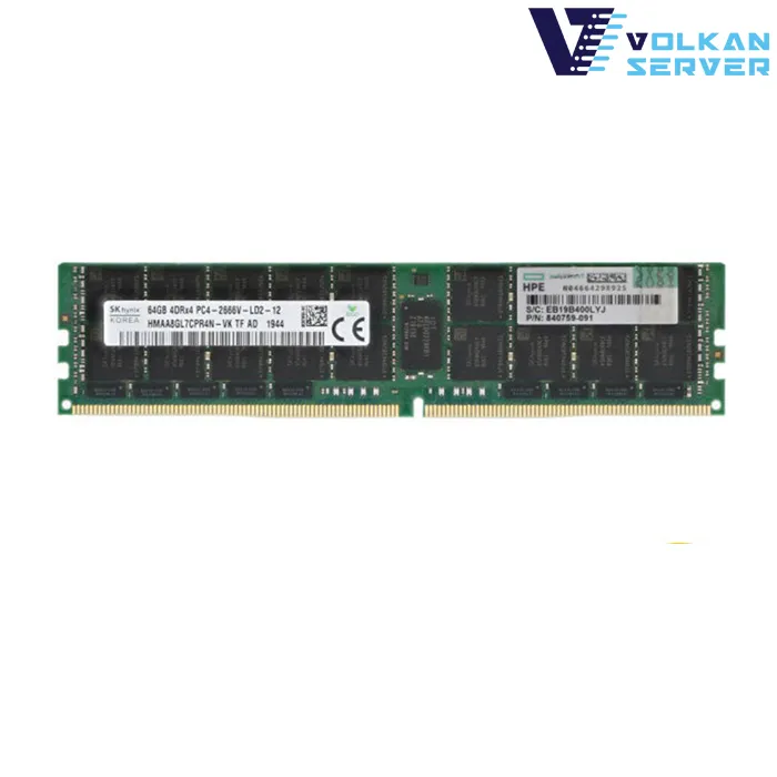 رم سرور HP RAM 64GB DDR4 2666V
