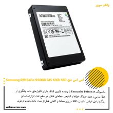 اس اس دی Samsung PM1643a 960GB SAS 12Gb SSD