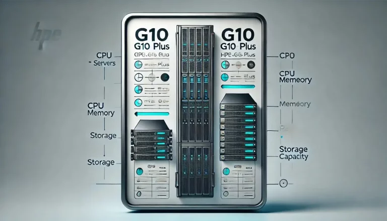 مقایسه سرورهای HPE G10 و HPE G10 Plus