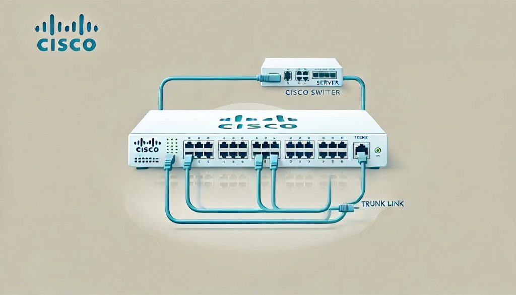 آموزش گام‌به‌گام اتصال سوئیچ سیسکو به VTP سرور