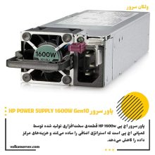 پاور سرور HP Supply 1600W Gen10