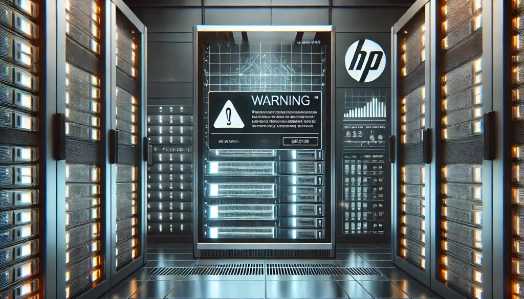 راهنمای کامل خطاهای سرور HP و روش‌های رفع آن