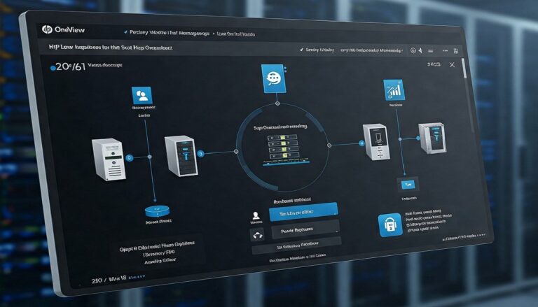 بررسی کامل HPE OneView | ابزار مدرن مدیریت سرور و ذخیره‌سازی