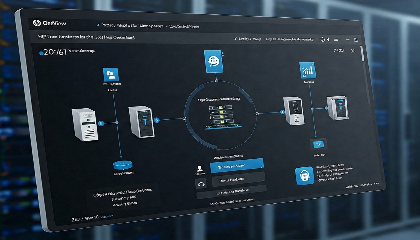 بررسی کامل HPE OneView | ابزار مدرن مدیریت سرور و ذخیره‌سازی