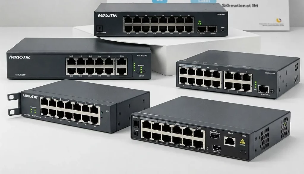 سوئیچ‌ های میکروتیک CRS و CSS: راهنمایی برای انتخاب بهترین مدل برای شبکه
