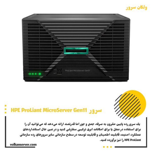 سرور HPE ProLiant MicroServer Gen11