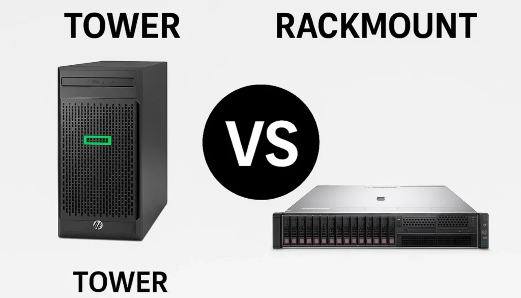 سرور رک‌ مونت یا تاور HP؟ کدام مناسب کسب‌وکار شماست؟