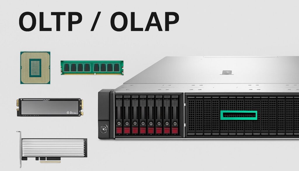 ویژگیهای سختافزاری سرورهای HP برای پردازشهای OLTP و OLAP