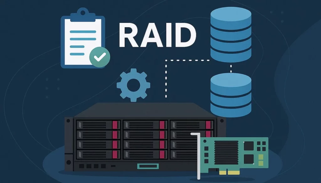 بهترین روش‌های پیکربندی RAID در سرورهای HP ProLiant