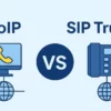 تفاوت ویپ (VoIP) و سیپ ترانک؛ کدام مناسب کسب‌وکار شماست؟