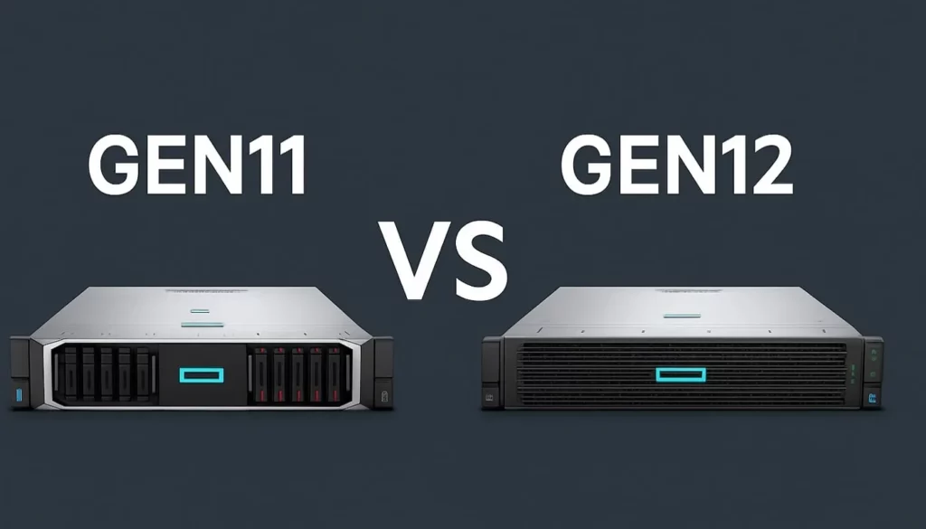 خرید سرور HP G11 یا HP Gen12؟ بررسی تخصصی و فنی