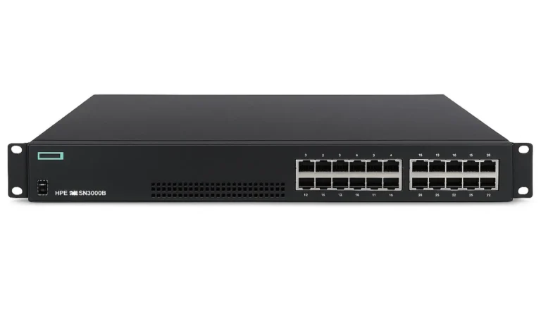 راهنمای کامل سوئیچ HPE SN3600B 32Gb FC – مشخصات، مزایا و کاربردها