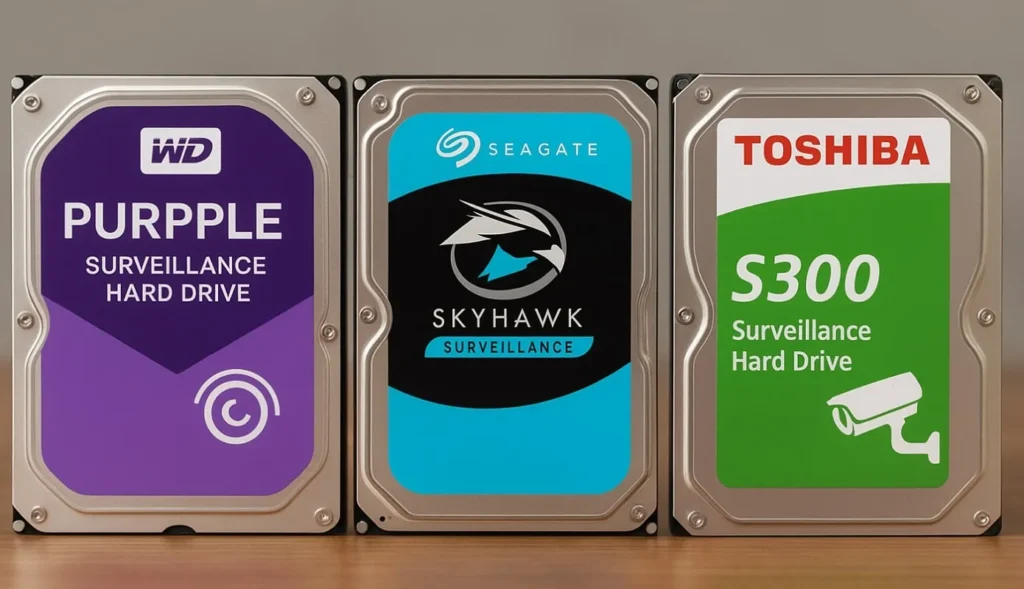 هارد مناسب برای دوربین مداربسته | معرفی برندها و مدلهای پیشنهادی