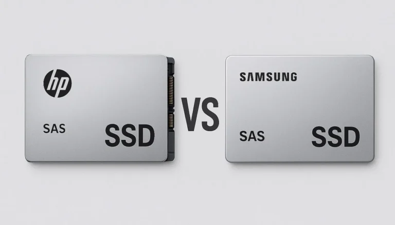 چرا SSDهای SAS برند HP در سرورها بهتر از SSDهای SAS برند سامسونگ هستند؟