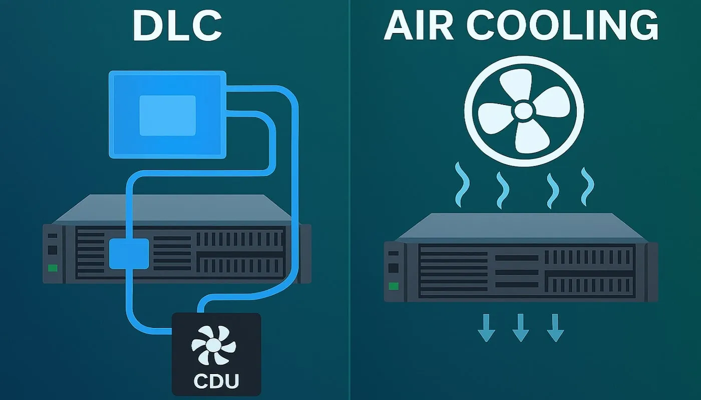 چرا هنگام خرید سرور HP باید به فناوری خنک‌سازی مایع DLC توجه کنیم؟