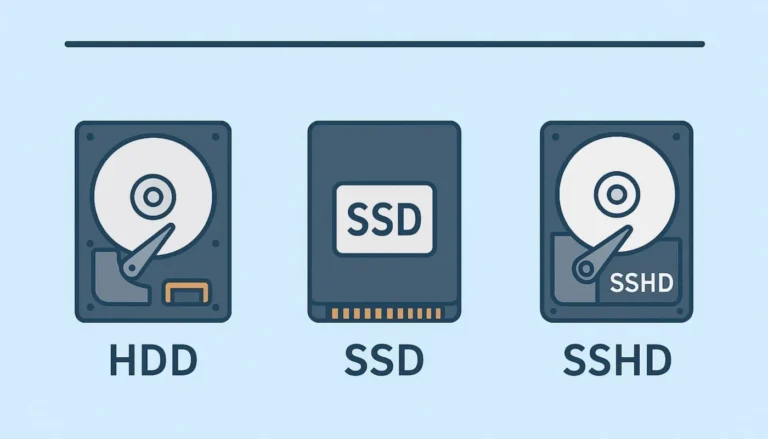 راهنمای انتخاب بهترین هارد دیسک | تفاوت HDD، SSD و NVMe