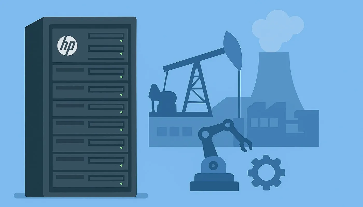 مقایسه پایداری و طول عمر سرورهای HP با سایر برندها در محیط‌های صنعتی