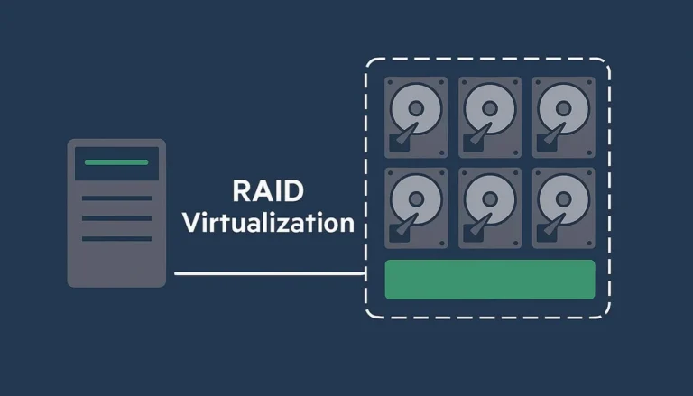 همه چیز درباره RAID مجازی در نسل جدید استوریج‌های HPE