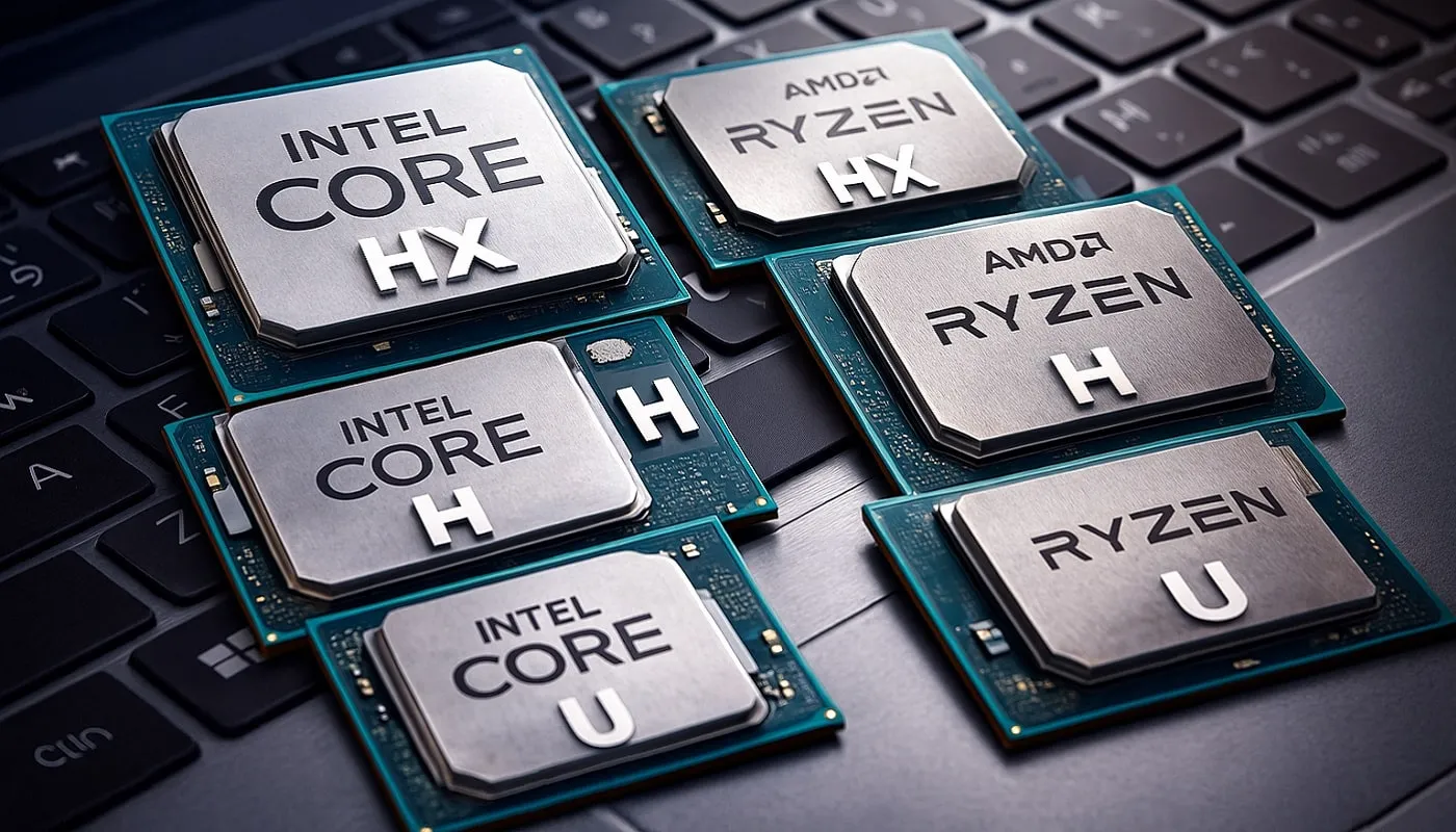 راهنمای خرید پردازنده لپ‌تاپ: Intel و AMD + همه نکات نسل، حروف و اعداد مدل