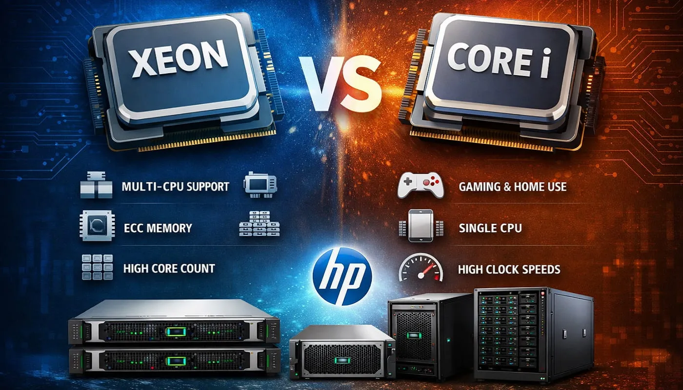 تفاوت پردازنده Intel Xeon و Core i: نکات مهم خرید CPU