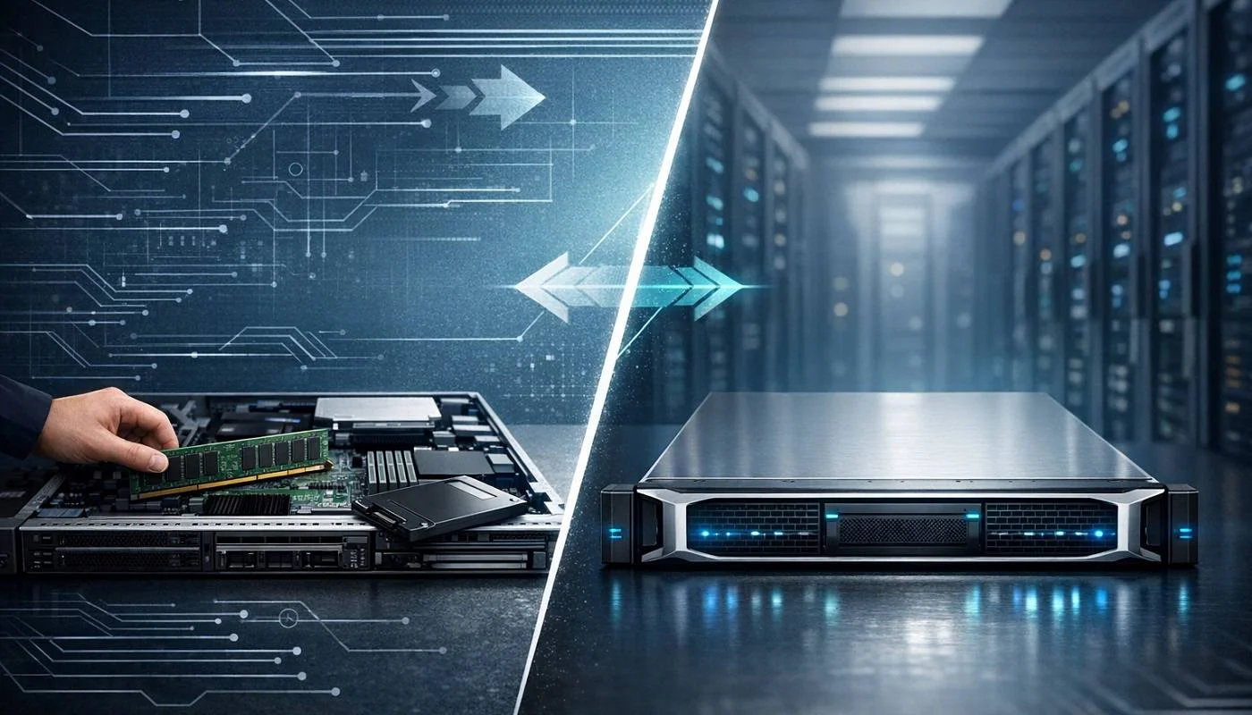 ارتقاء سرور HP بهتر است یا خرید سرور HP جدید؟ بررسی تخصصی