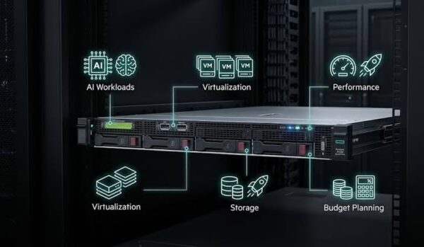 چگونه کانفیگ مناسب سرور HP را انتخاب کنیم؟