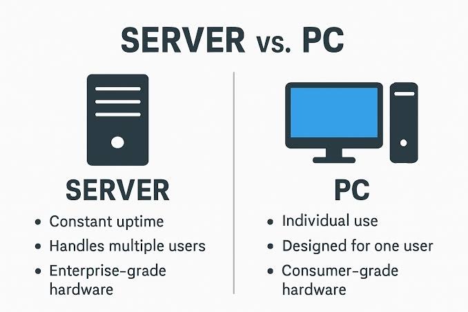 تفاوت CPU سرور با CPU دسکتاپ