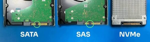 SAS، SATA و NVMe چه تفاوتی در این دو مدل دارند؟