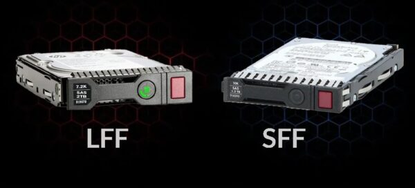 هارد SFF یا LFF؛ کدام فرم فاکتور برای DL380