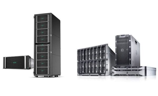 مقایسه سرورهای ایستاده HP و Dell