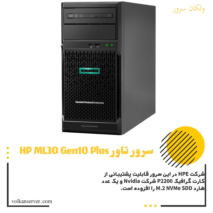 سرور HPE ProLiant ML30 G10 Plus
